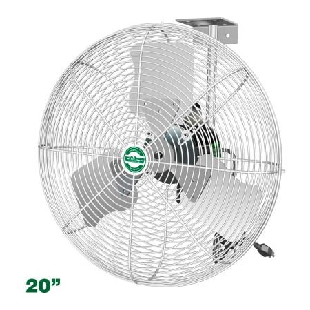 J & D Manufacturing J&D Manufacturing 20in EZ Breeze HAF Basket Fan w/ Bracket & Cord, 1/10 HP VDB20G